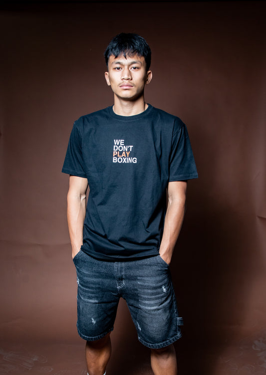 COTTON T-shirt: We Don’t Play Boxing