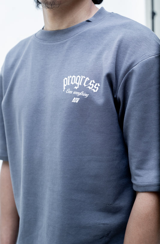 Box Fit T-shirt - Progress Over Everything