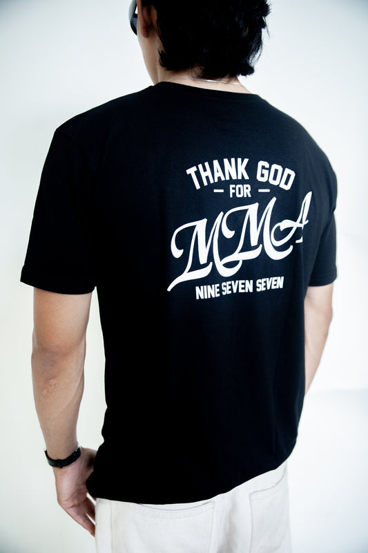 Cotton Shrinker - Thank God For MMA (Buy 1 Get 1 Free)