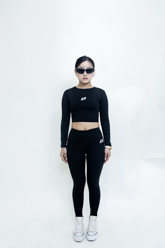 Full Sleeve Top - Black