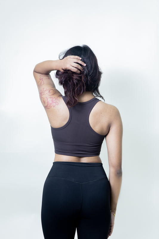 Sports Bra - Brown