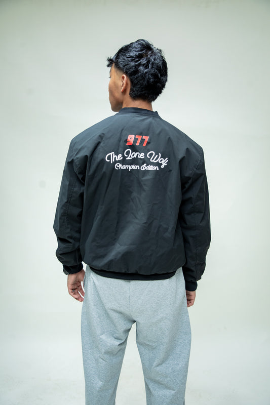 Bomber Jacket: Lone Wolf