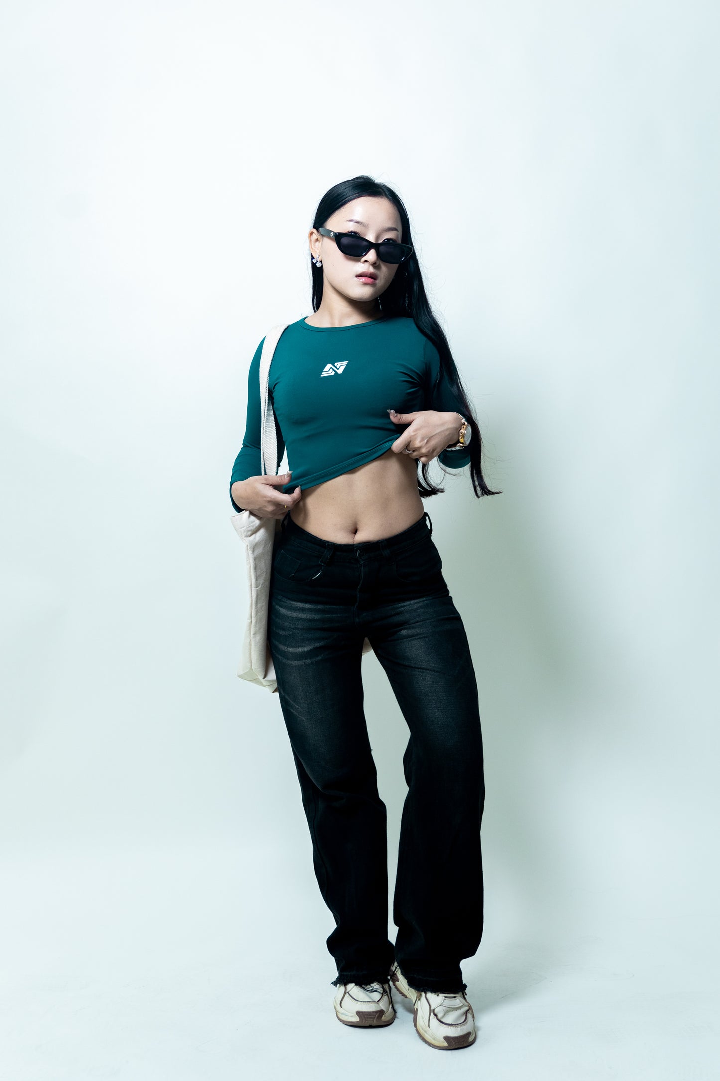 Full Sleeve Top - Dark Green