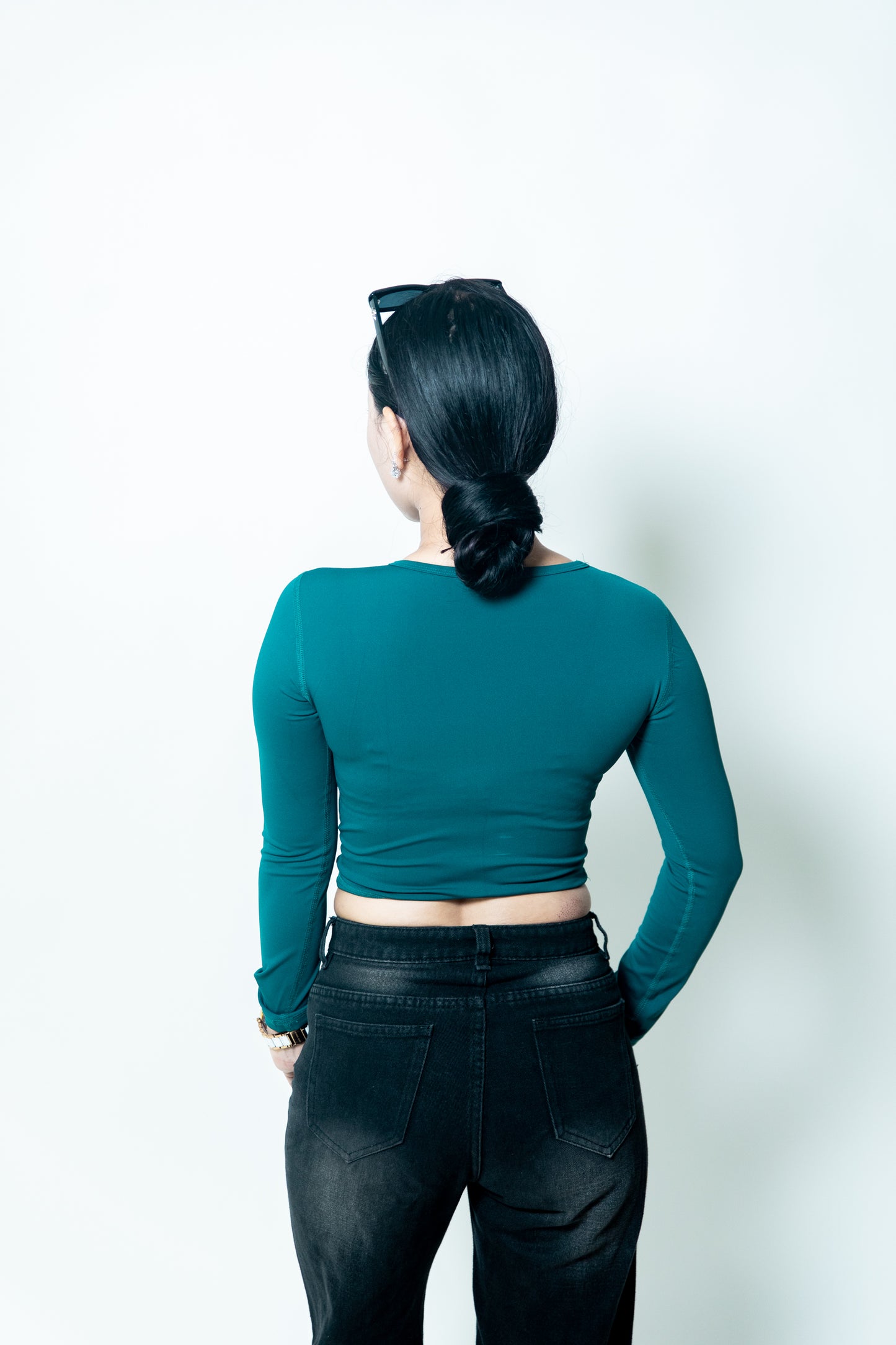 Full Sleeve Top - Dark Green