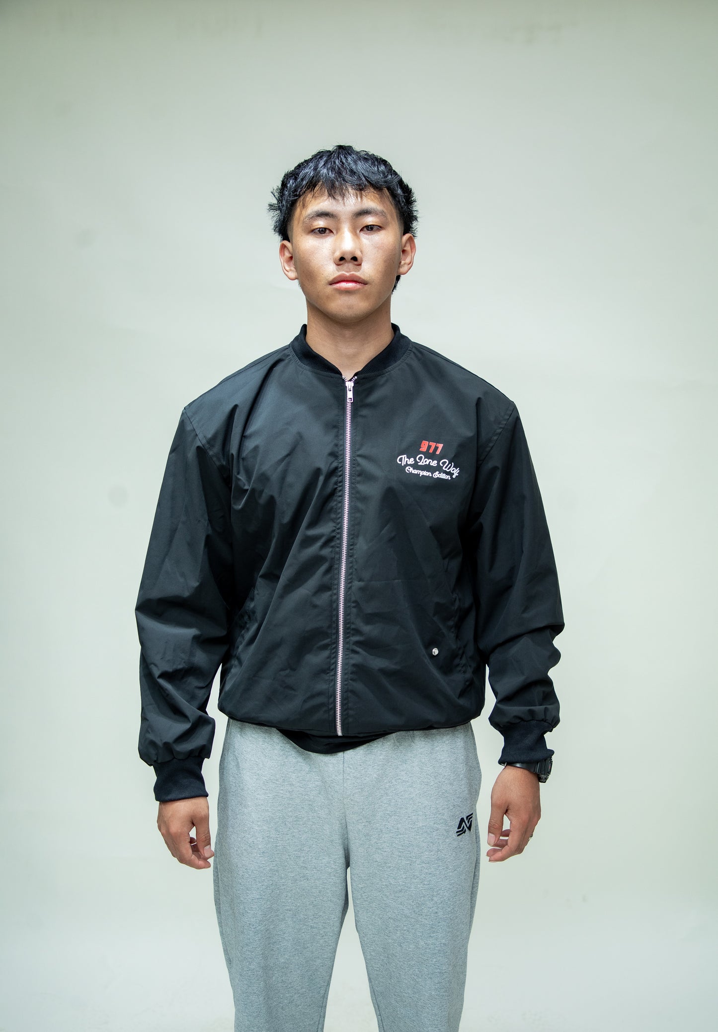 Bomber Jacket: Lone Wolf