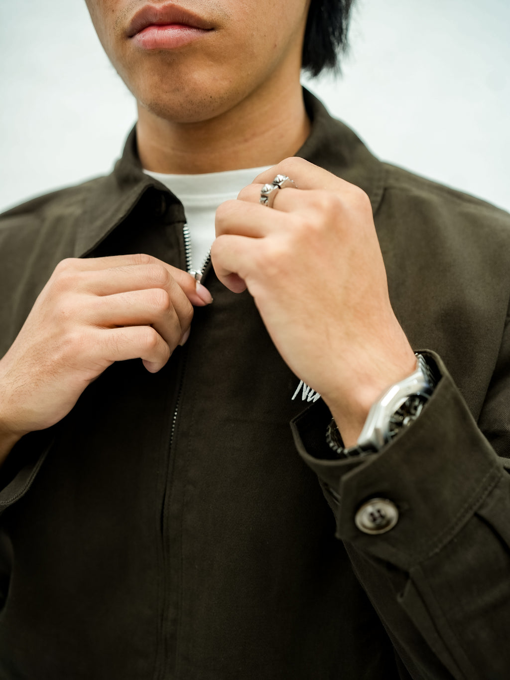 SIGNATURE JACKET BROWN