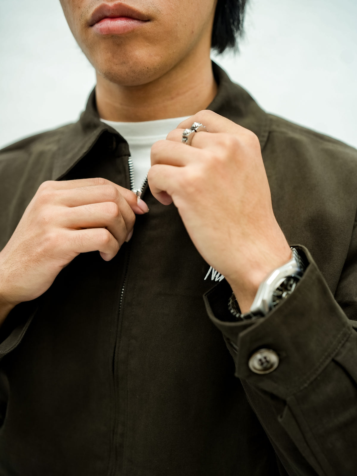 SIGNATURE JACKET BROWN