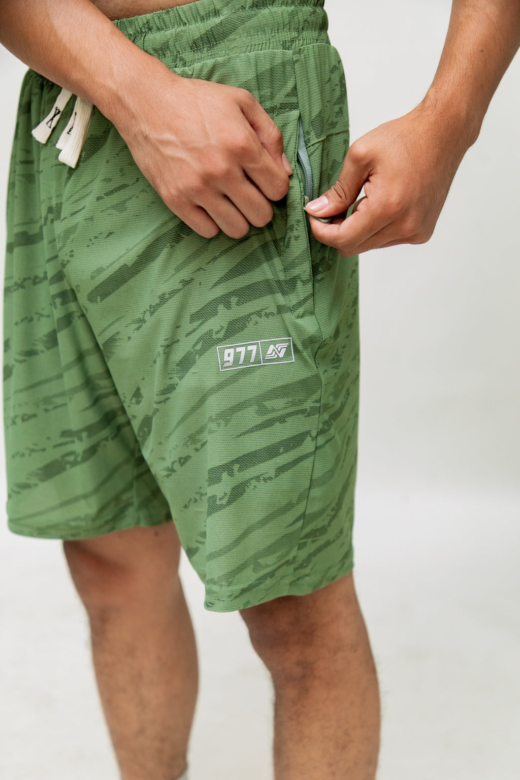 Dri-Fit Shorts: Green