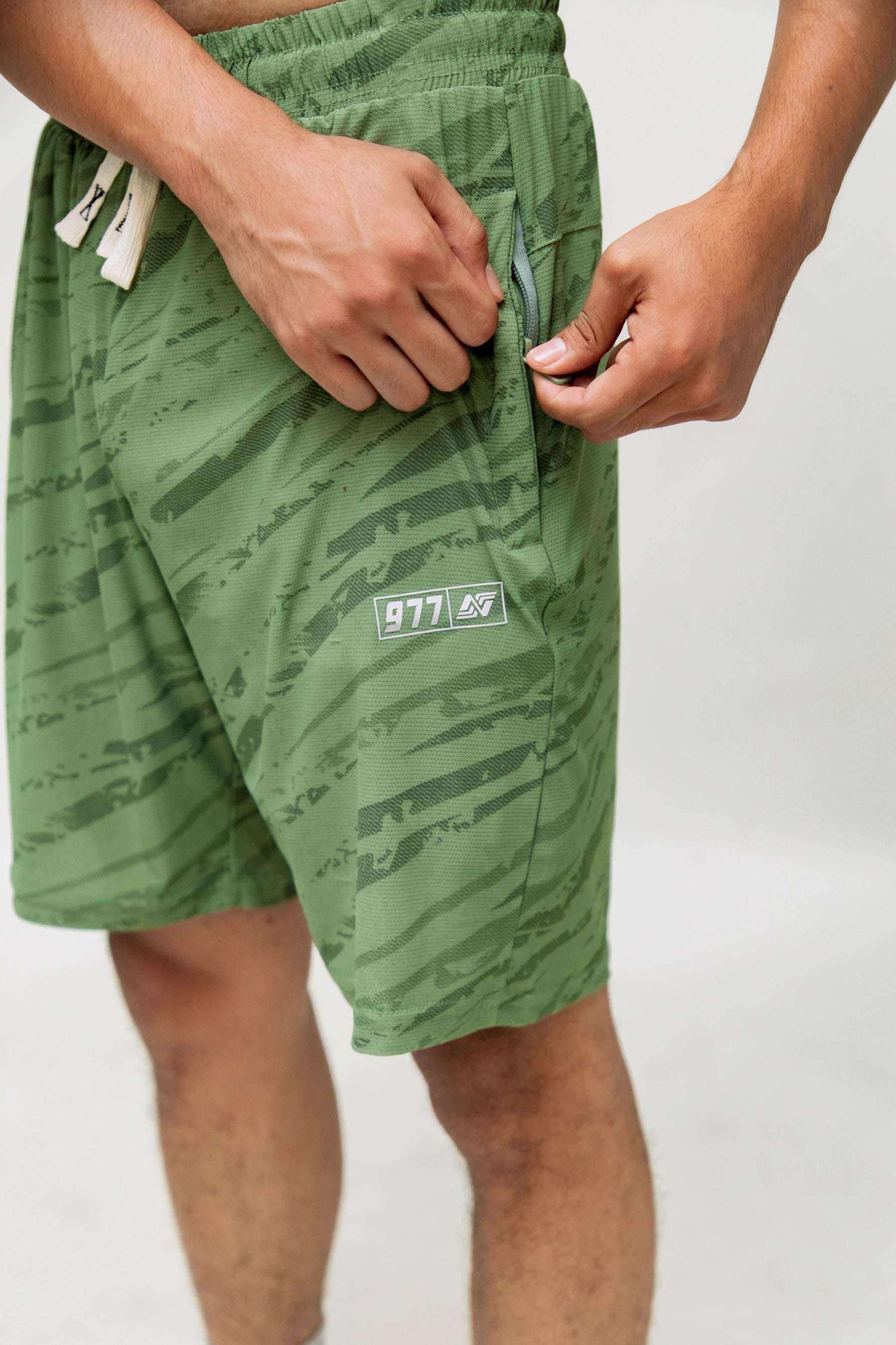 Dri-Fit Shorts: Green