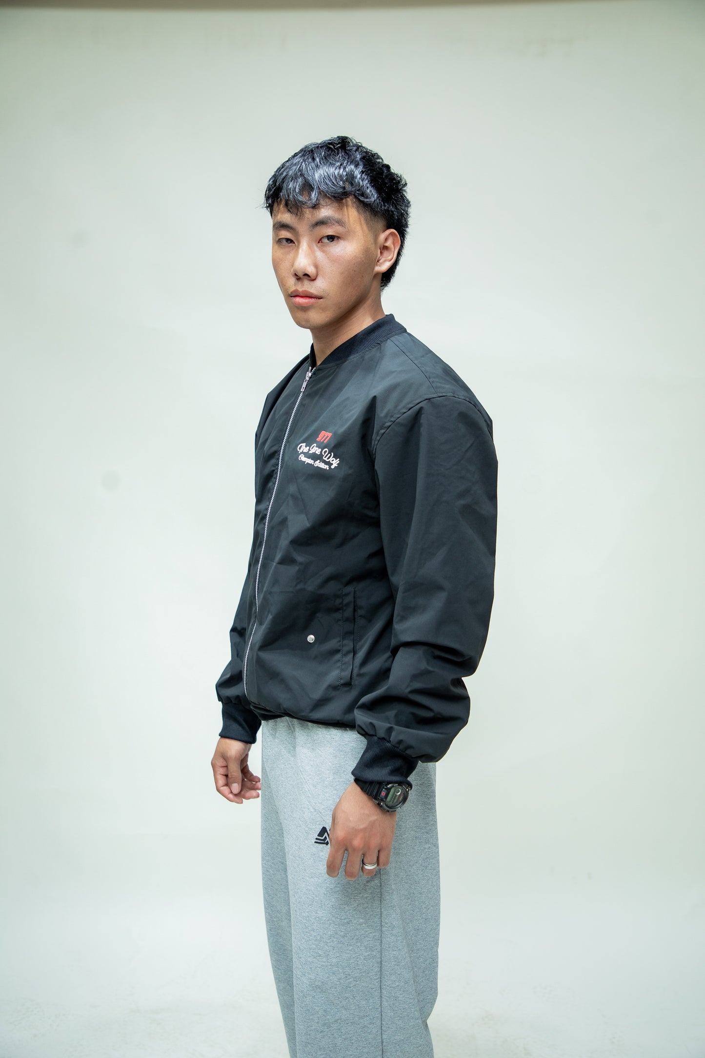 Bomber Jacket: Lone Wolf