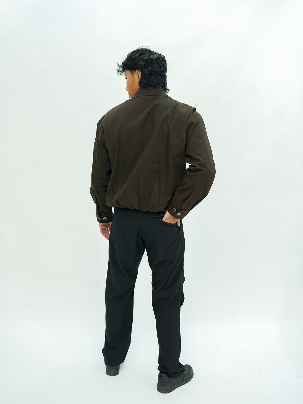 SIGNATURE JACKET BROWN