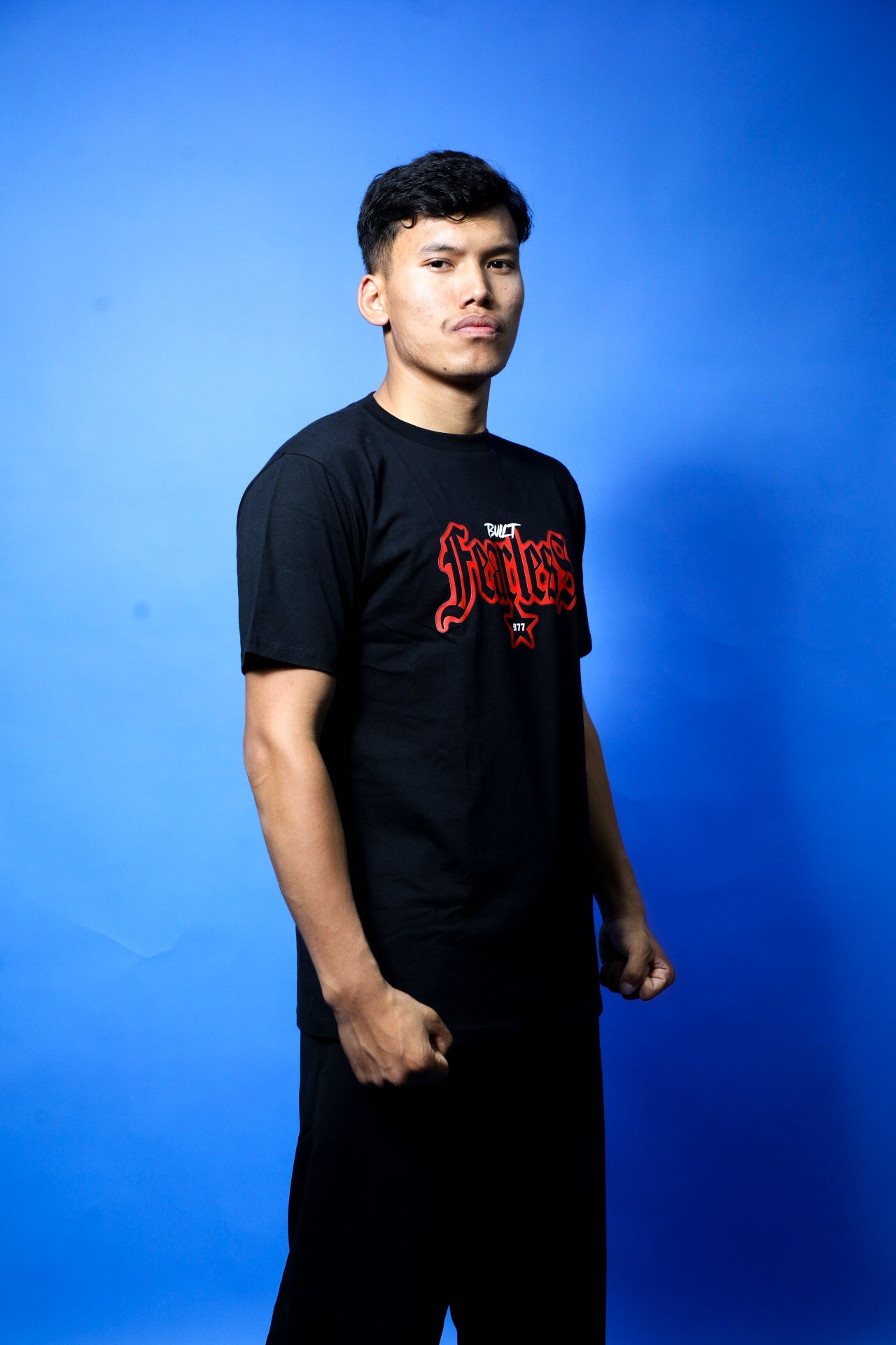 Cotton T-Shirt: Built Fearless