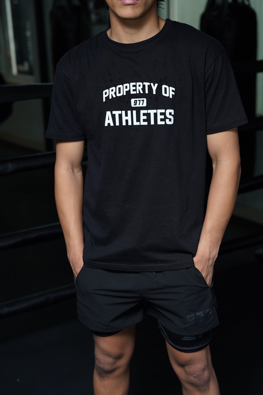 Cotton Tshirt: Property Of Athletes