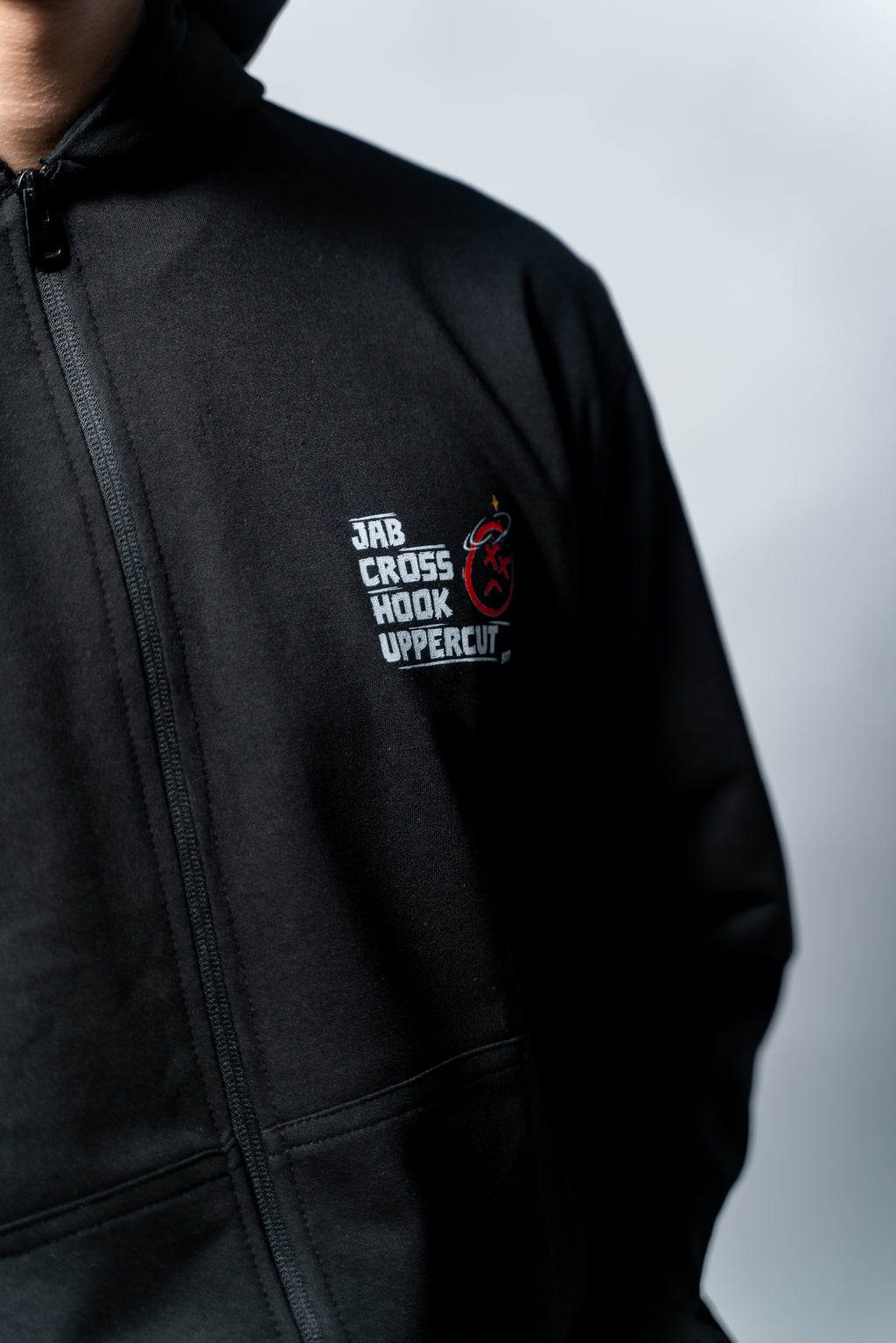 ZIP HOODIE: JAB UPPERCUT