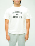 Cotton Tshirt: Property Of Athletes