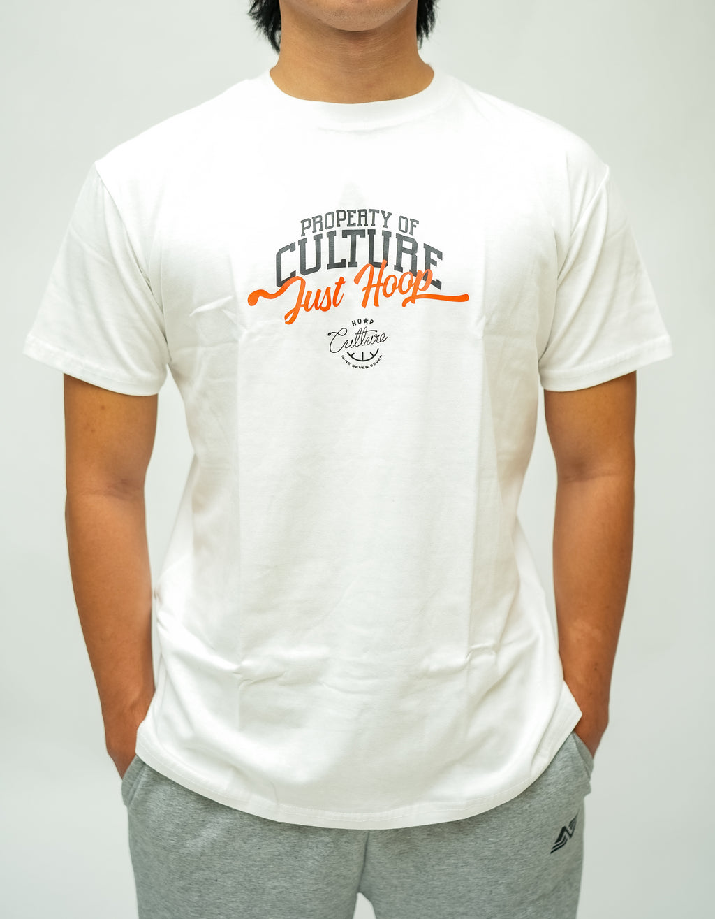 Cotton T-Shirt: Just Hoop
