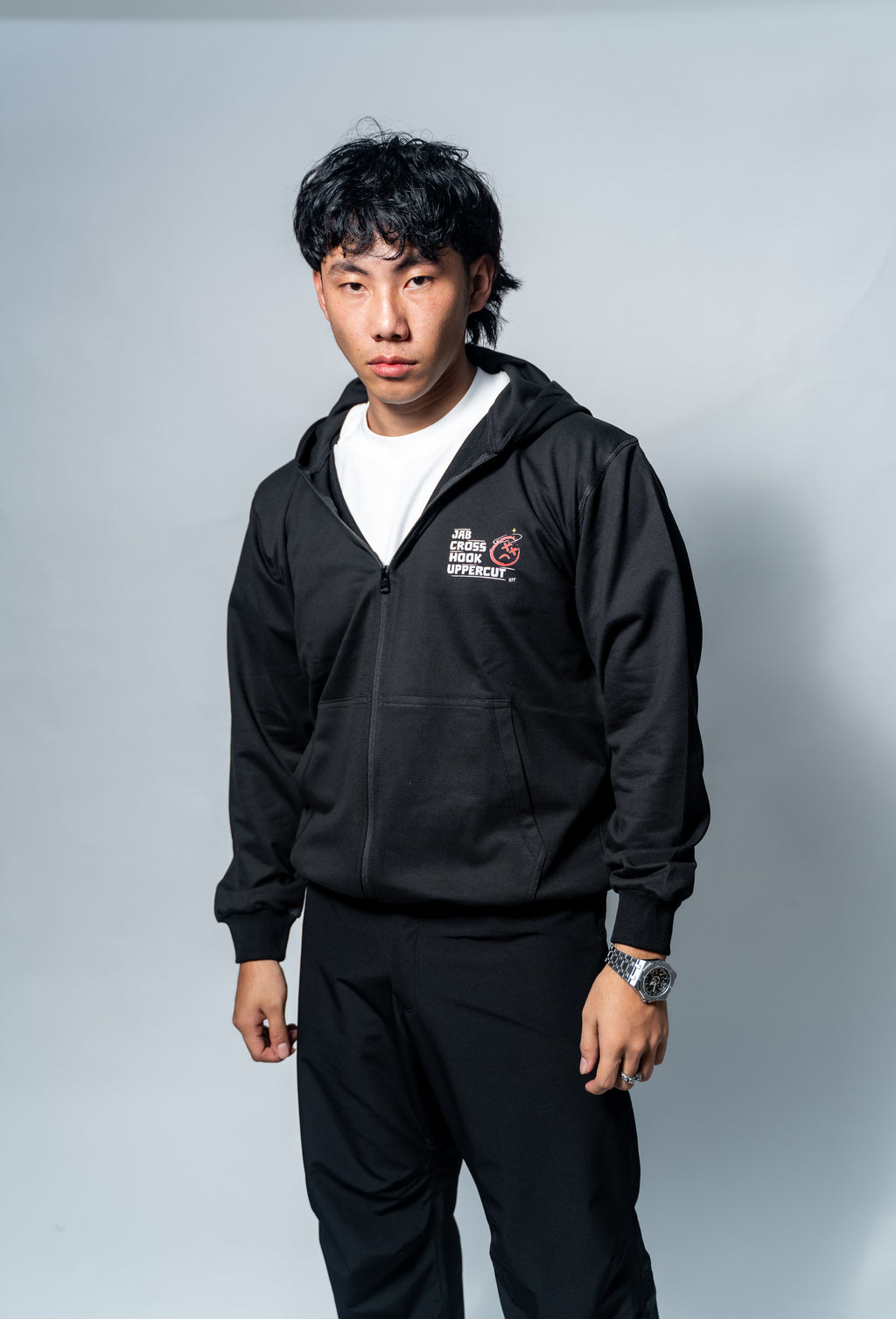ZIP HOODIE: JAB UPPERCUT