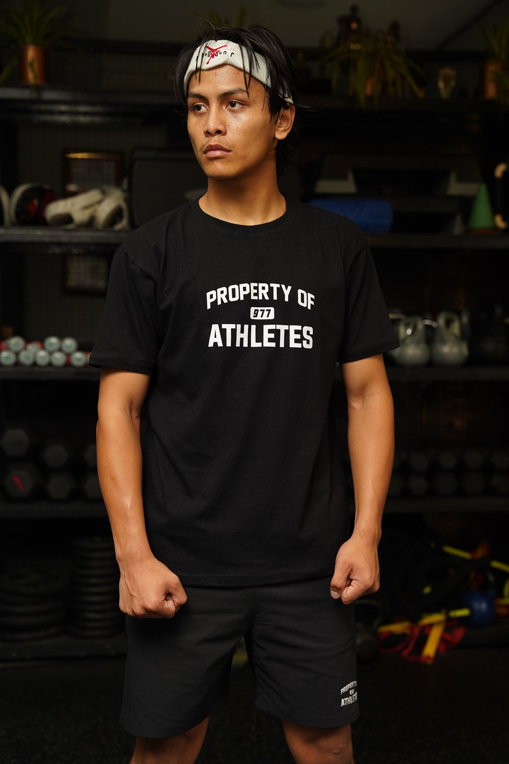 Cotton Tshirt: Property Of Athletes