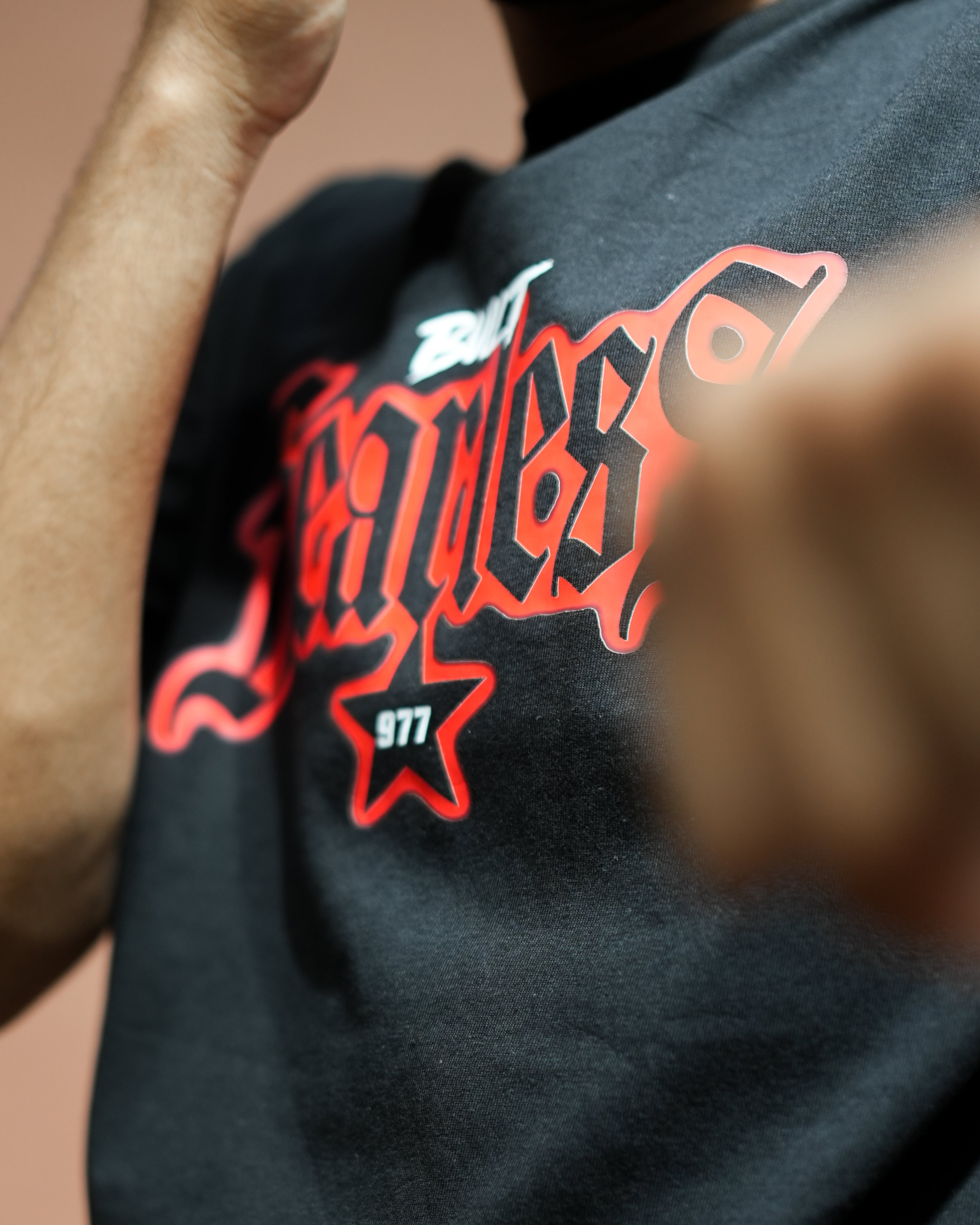 Cotton T-Shirt: Built Fearless