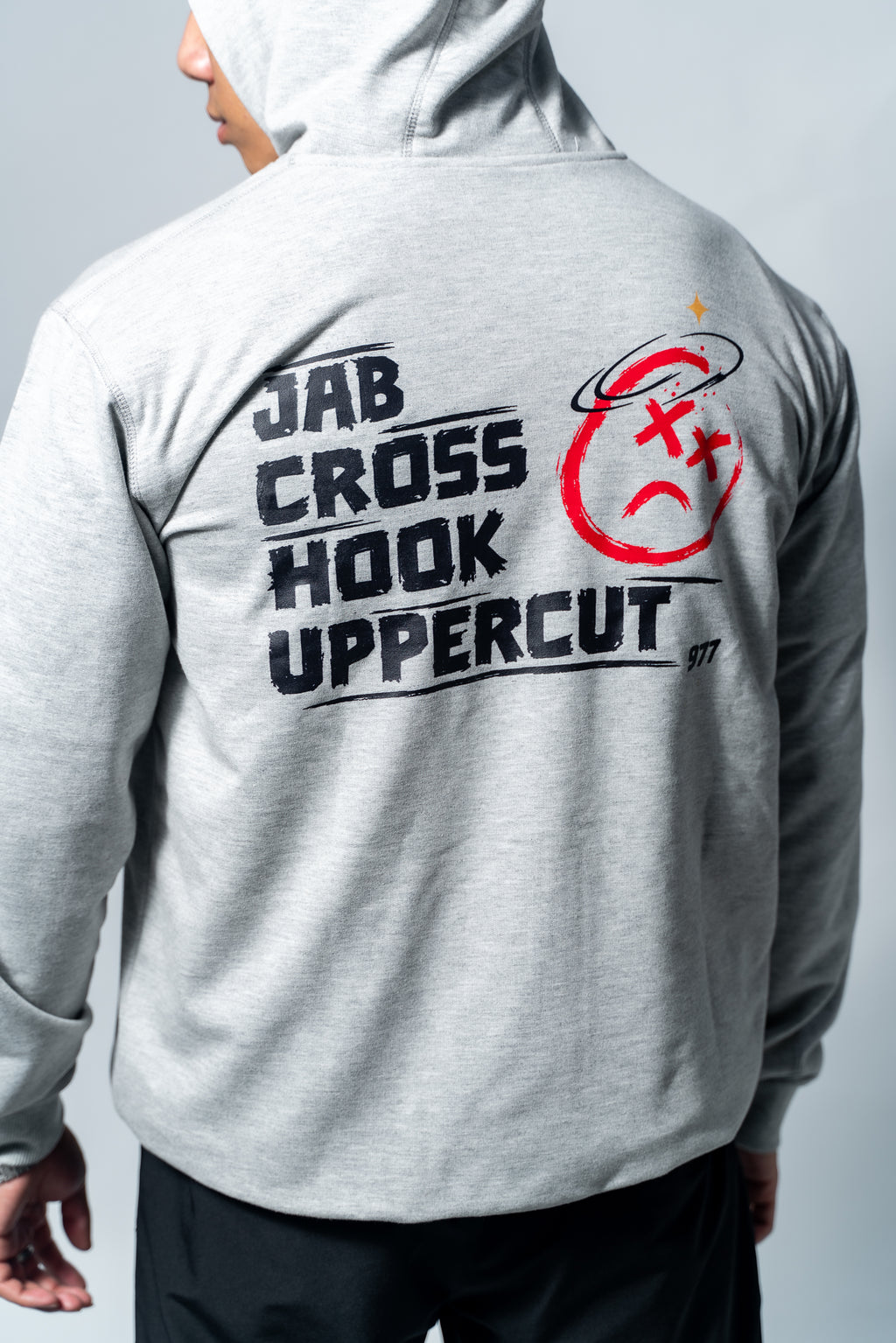 ZIP HOODIE: JAB UPPERCUT