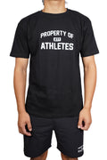 Cotton Tshirt: Property Of Athletes