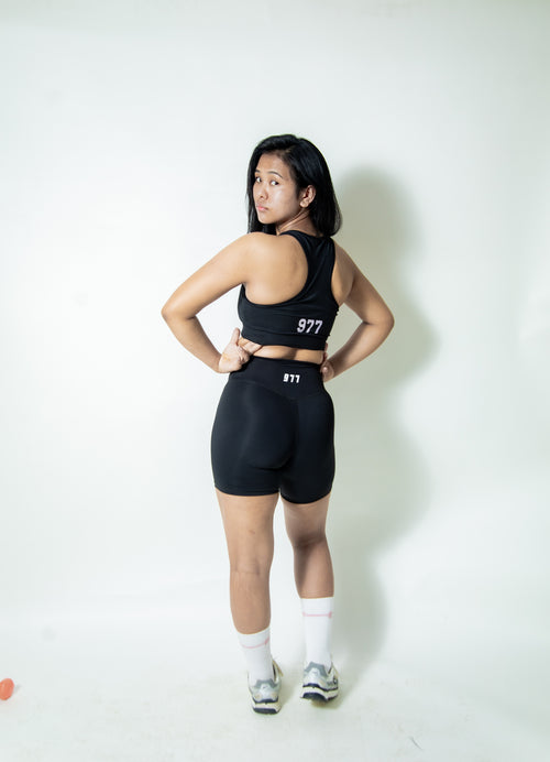 Biker Shorts- Black