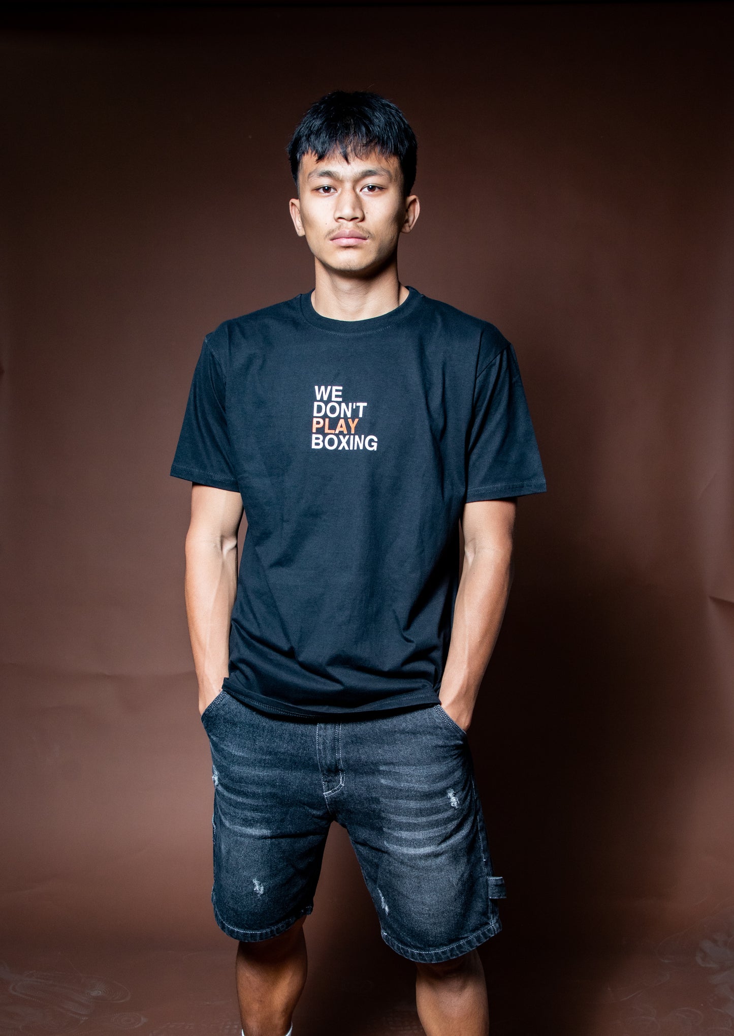 COTTON T-shirt: We Don’t Play Boxing