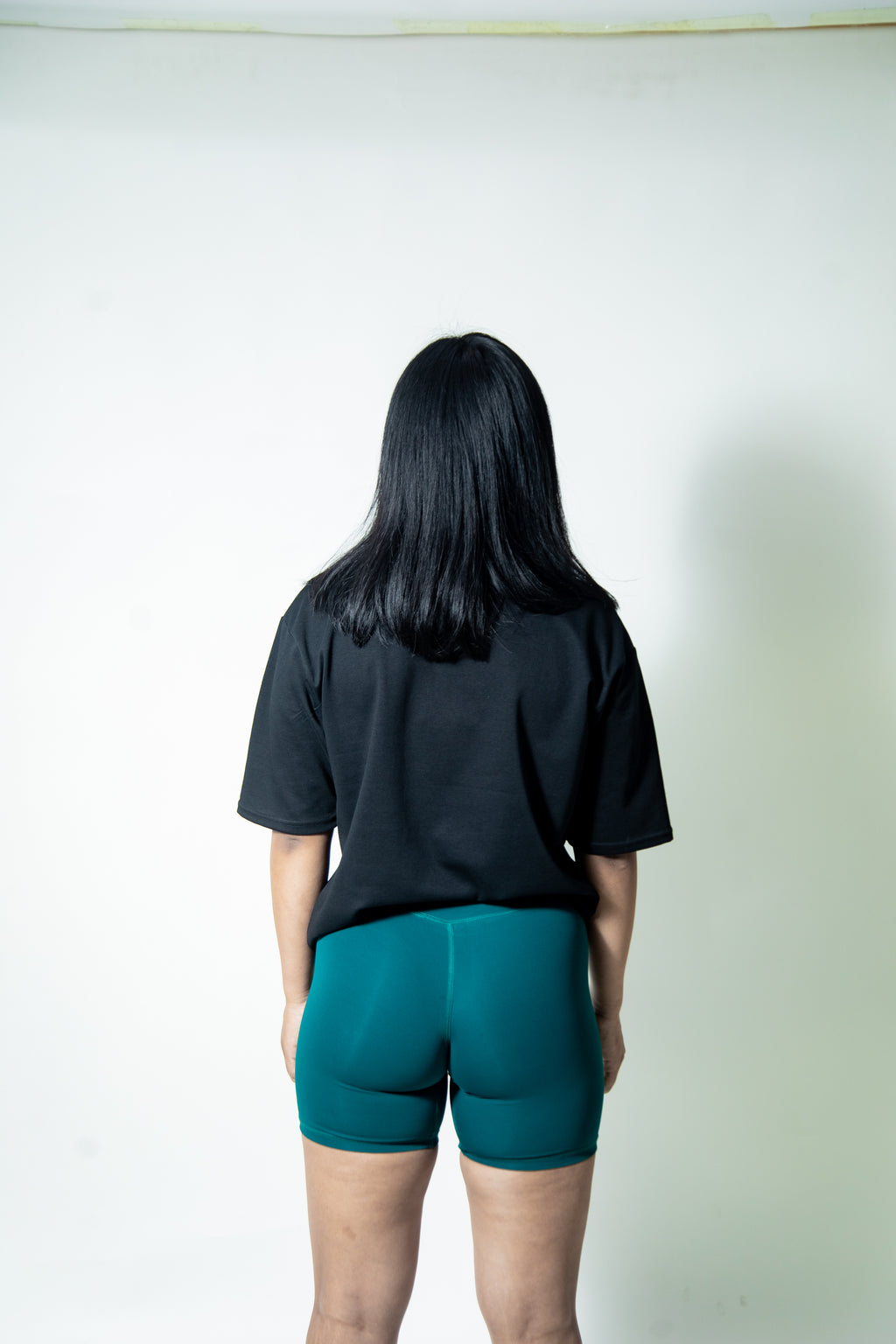 Biker Shorts- Green