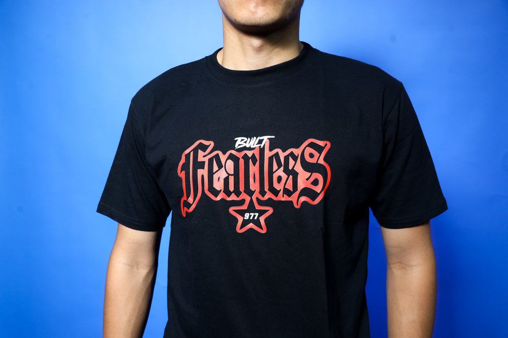 Cotton T-Shirt: Built Fearless