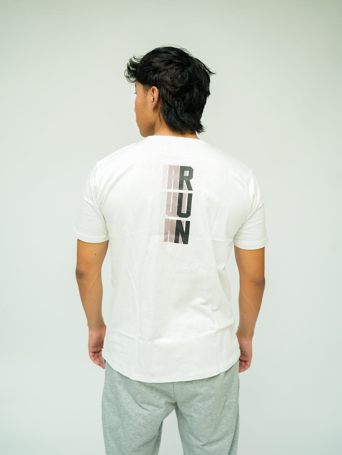Cotton T-Shirt: RUN SHADOWS