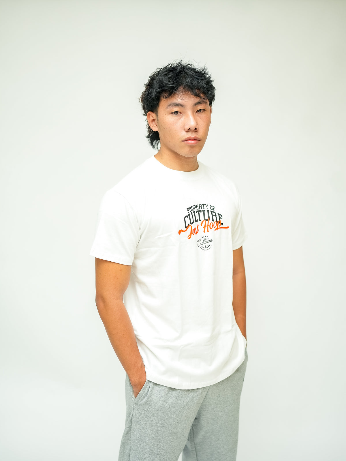 Cotton T-Shirt: Just Hoop