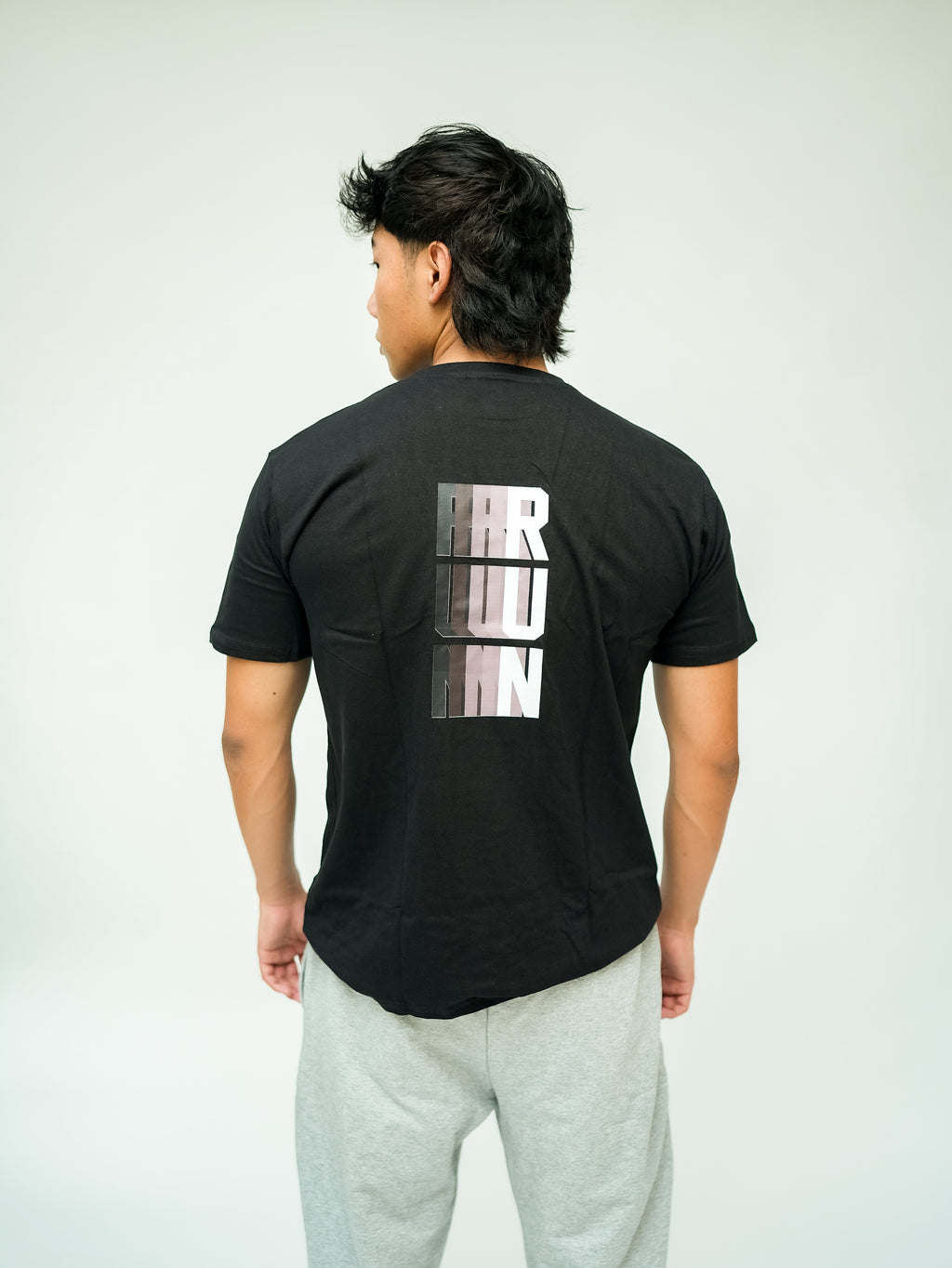 Cotton T-Shirt: RUN SHADOWS