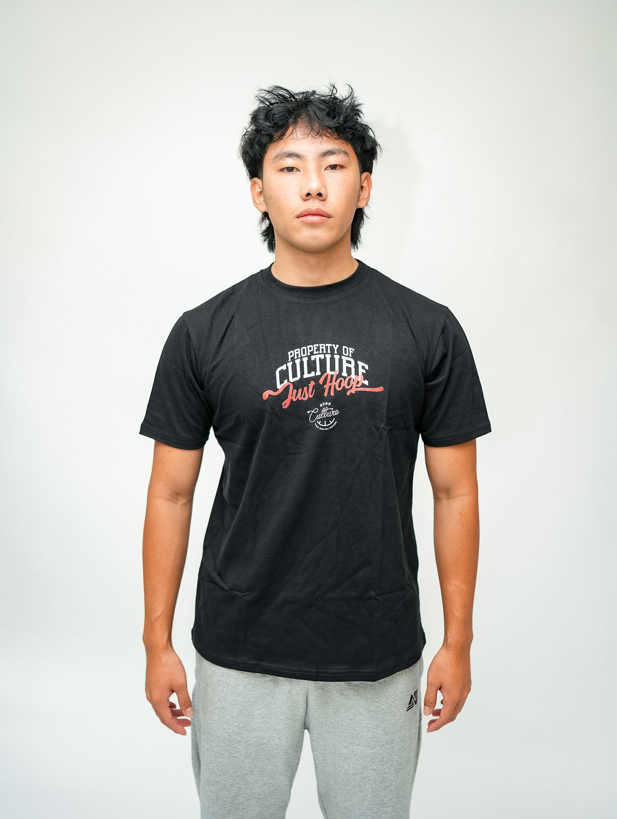 Cotton T-Shirt: Just Hoop