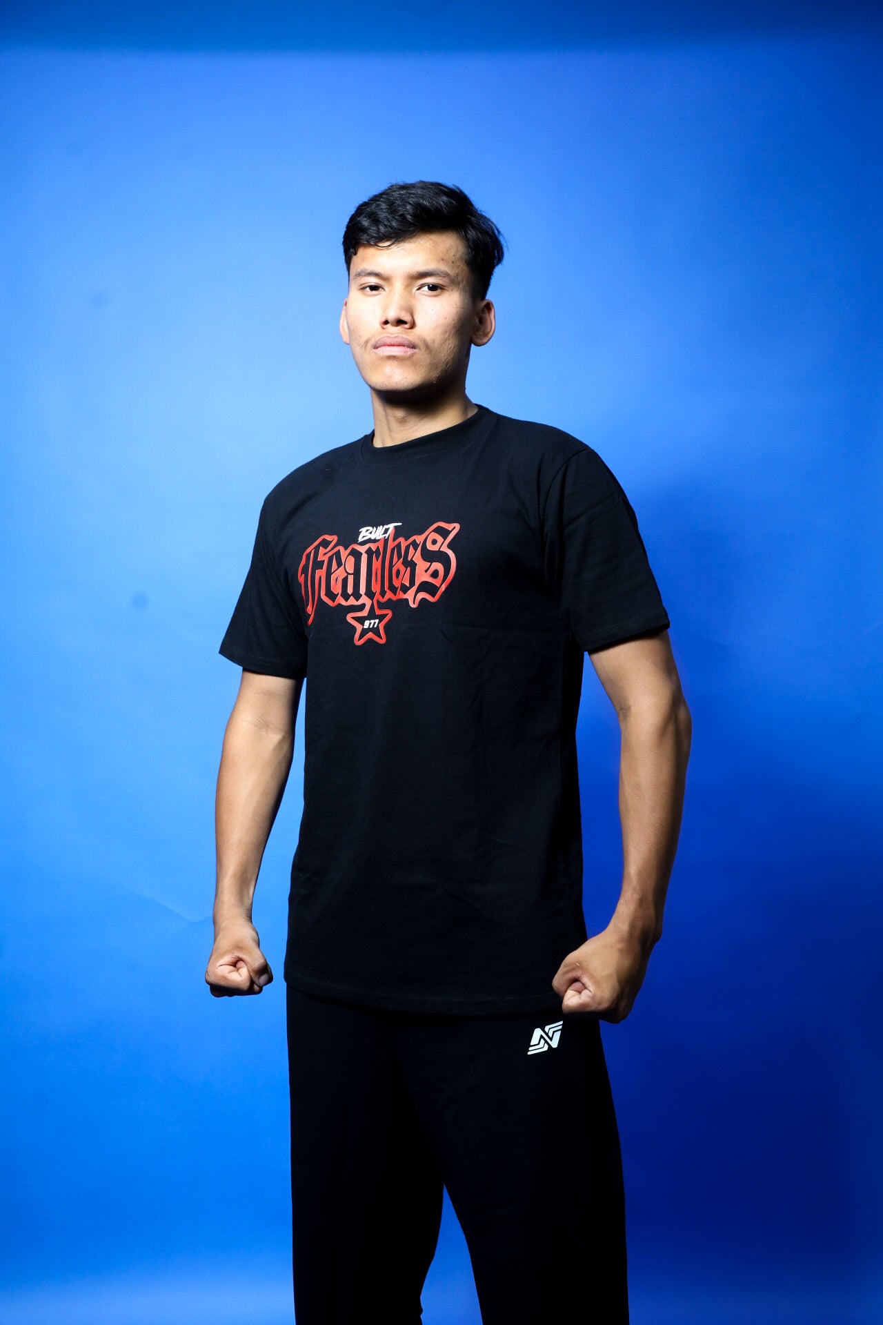 Cotton T-Shirt: Built Fearless