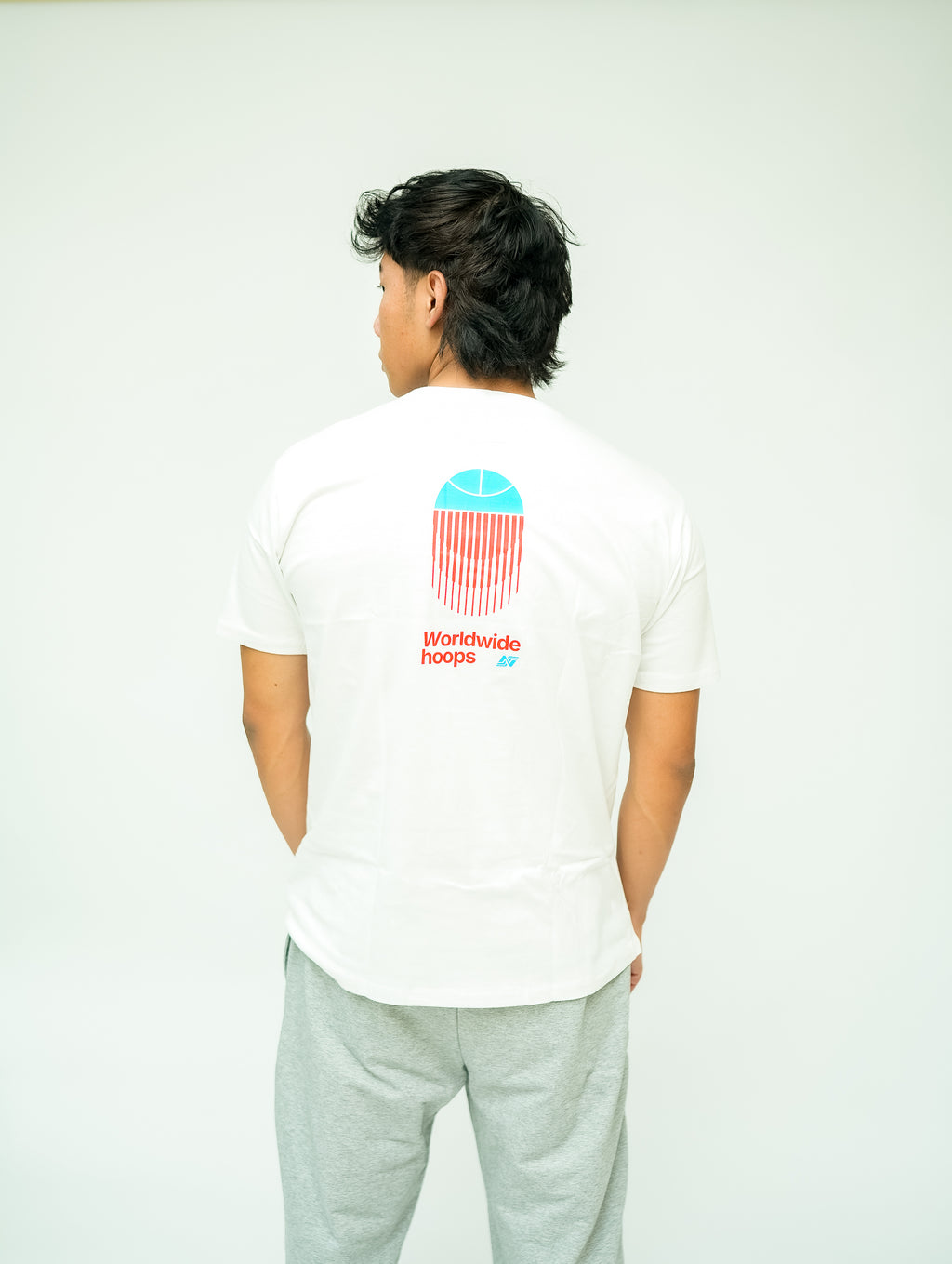 Cotton T-Shirt: World Wide Hoop