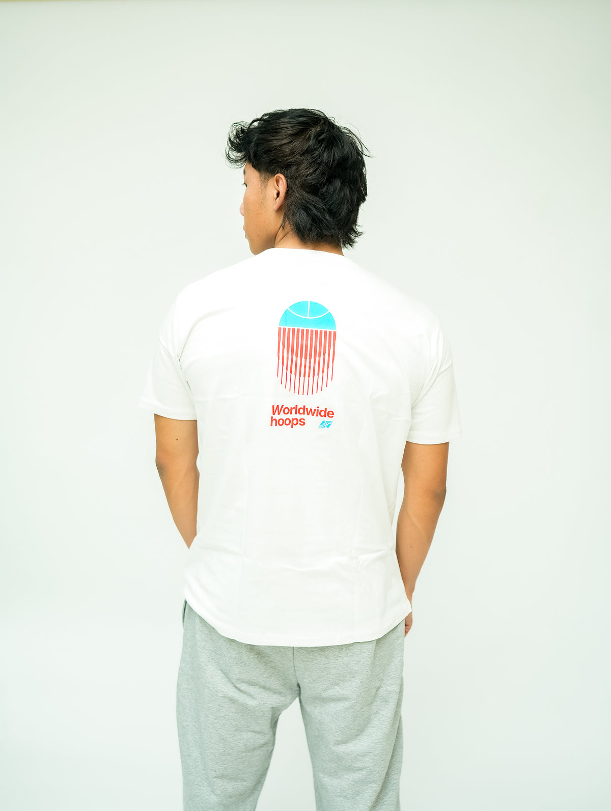 Cotton T-Shirt: World Wide Hoop