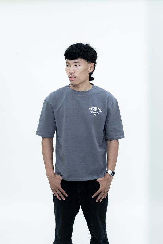 Box Fit T-shirt - Progress Over Everything