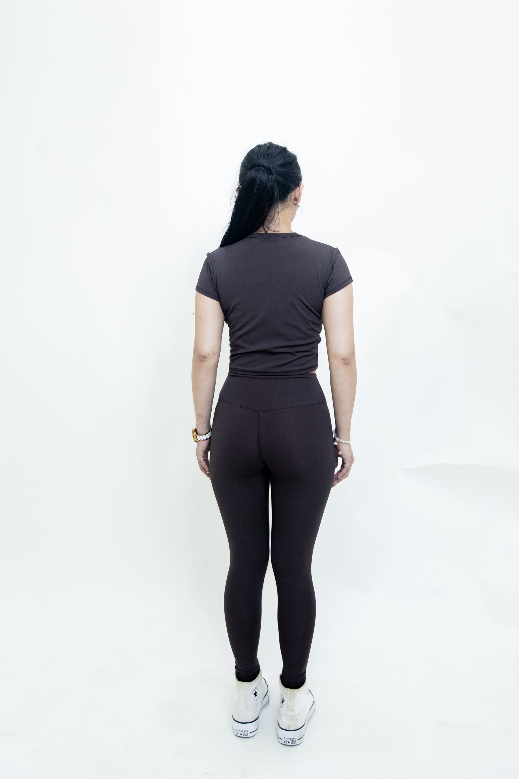 Crop Top - Brown