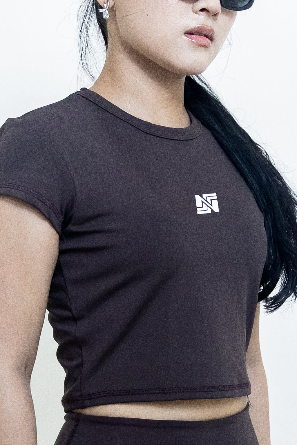 Crop Top - Brown