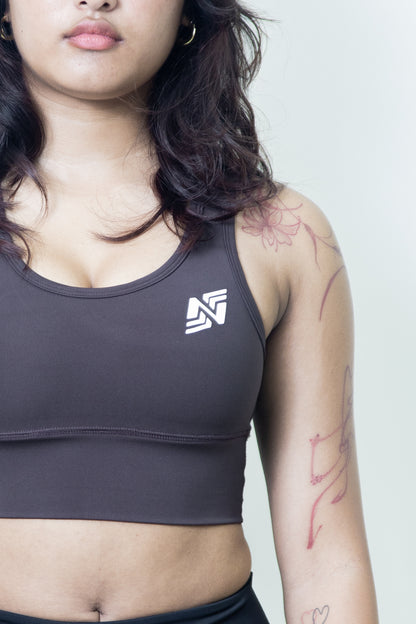 Sports Bra - Brown