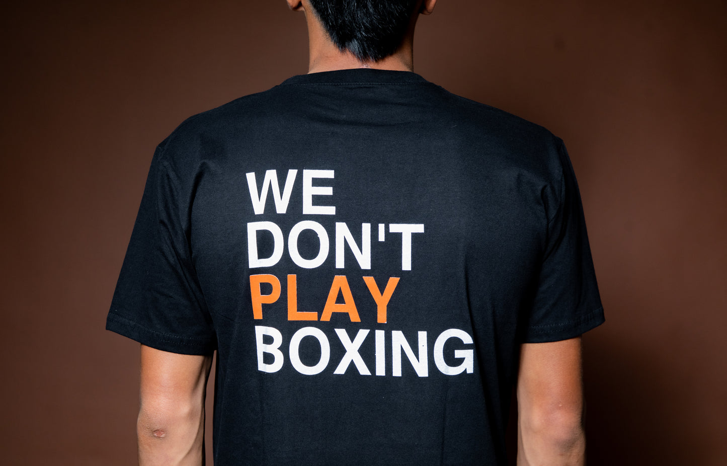 COTTON T-shirt: We Don’t Play Boxing