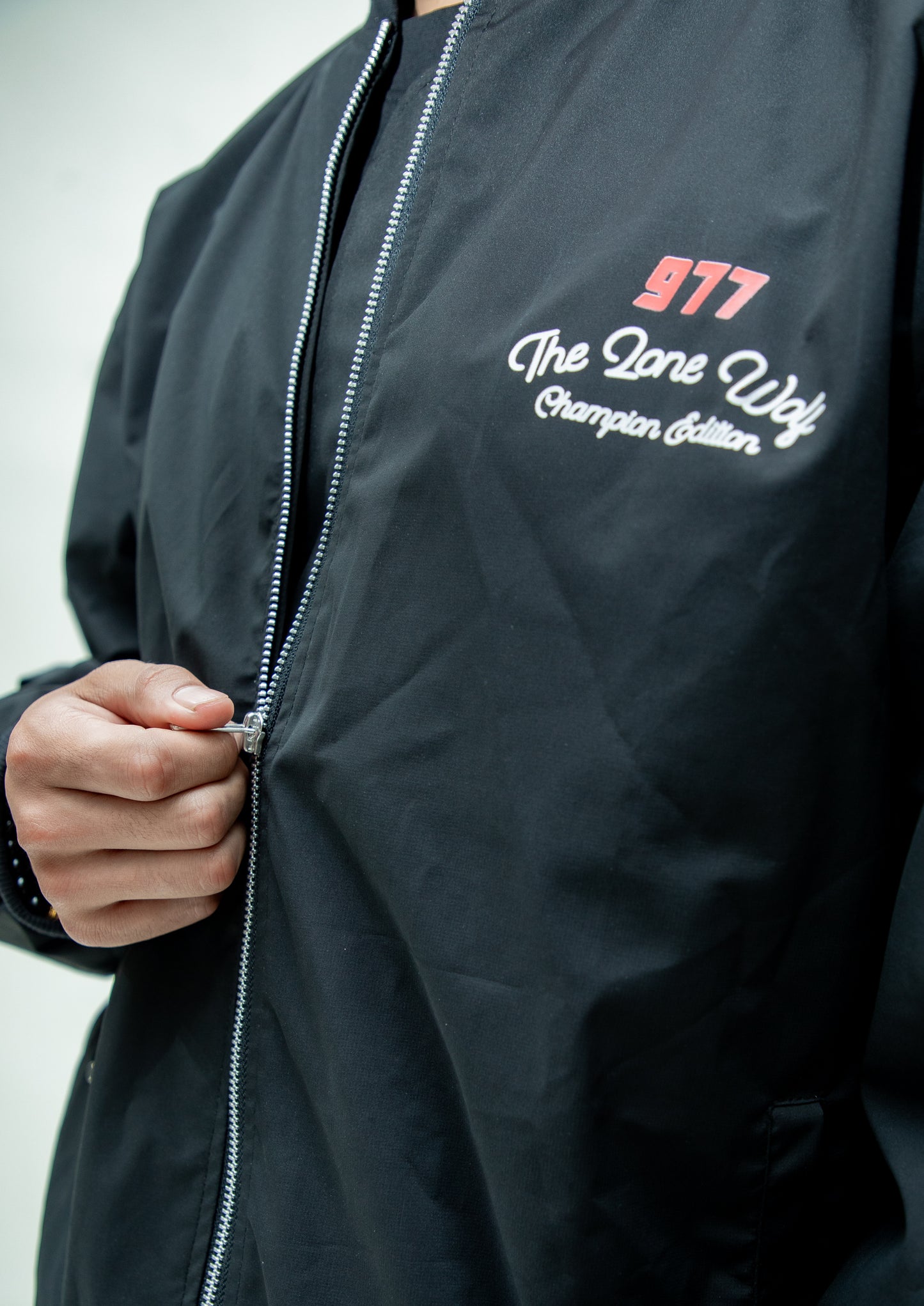 Bomber Jacket: Lone Wolf