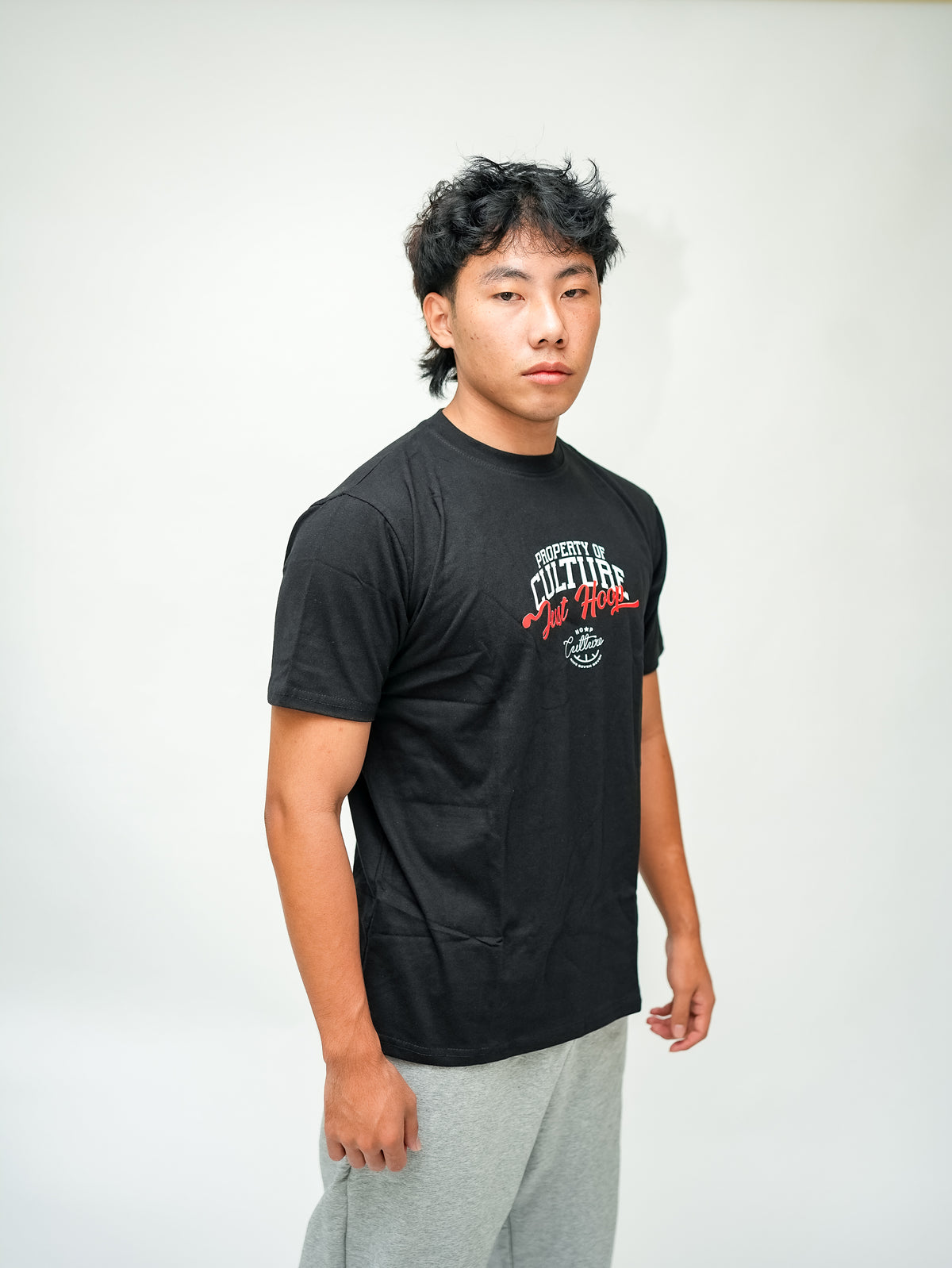 Cotton T-Shirt: Just Hoop