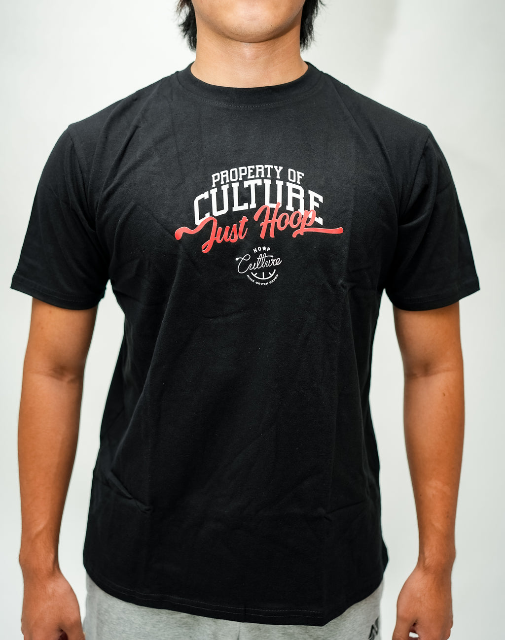 Cotton T-Shirt: Just Hoop