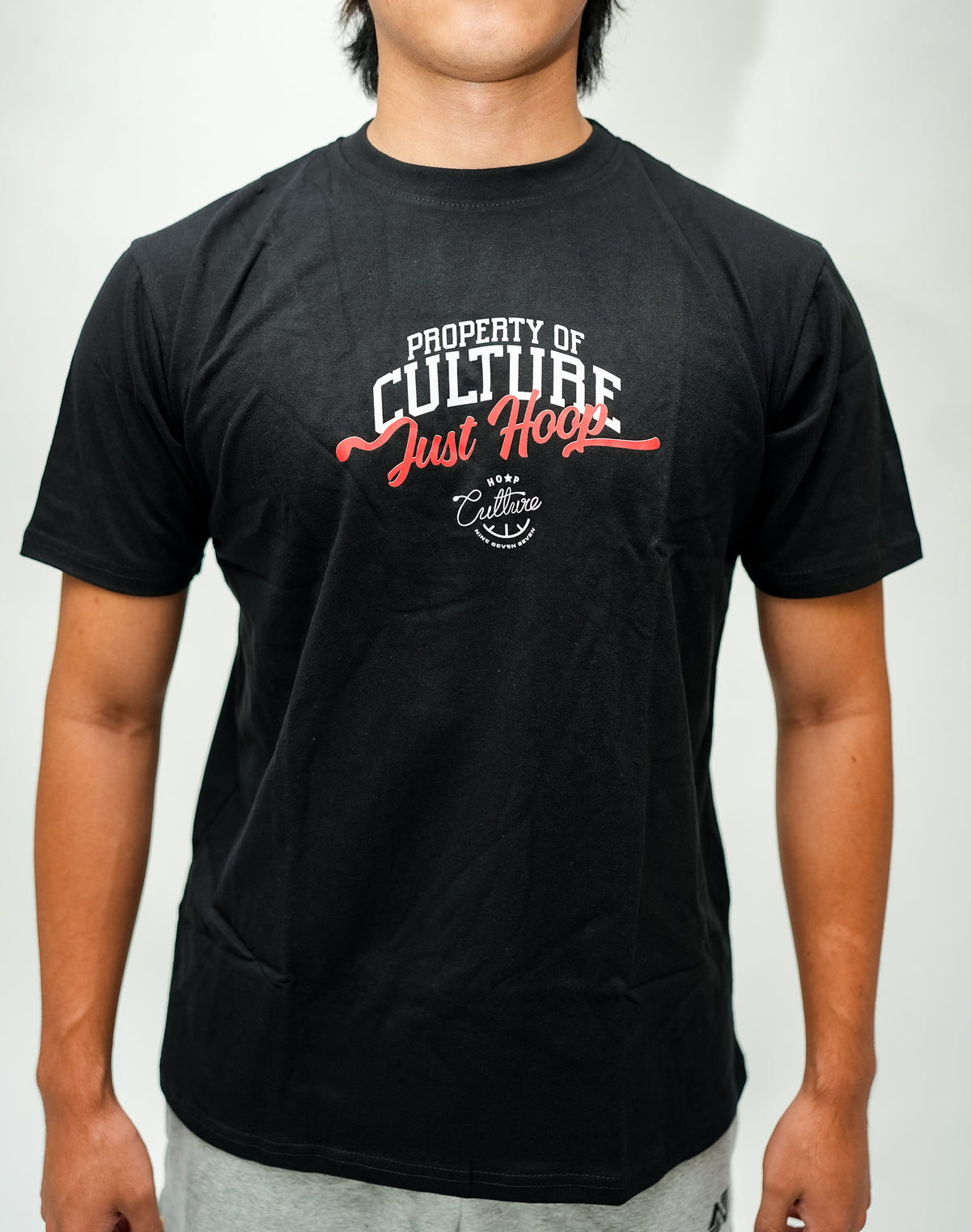 Cotton T-Shirt: Just Hoop