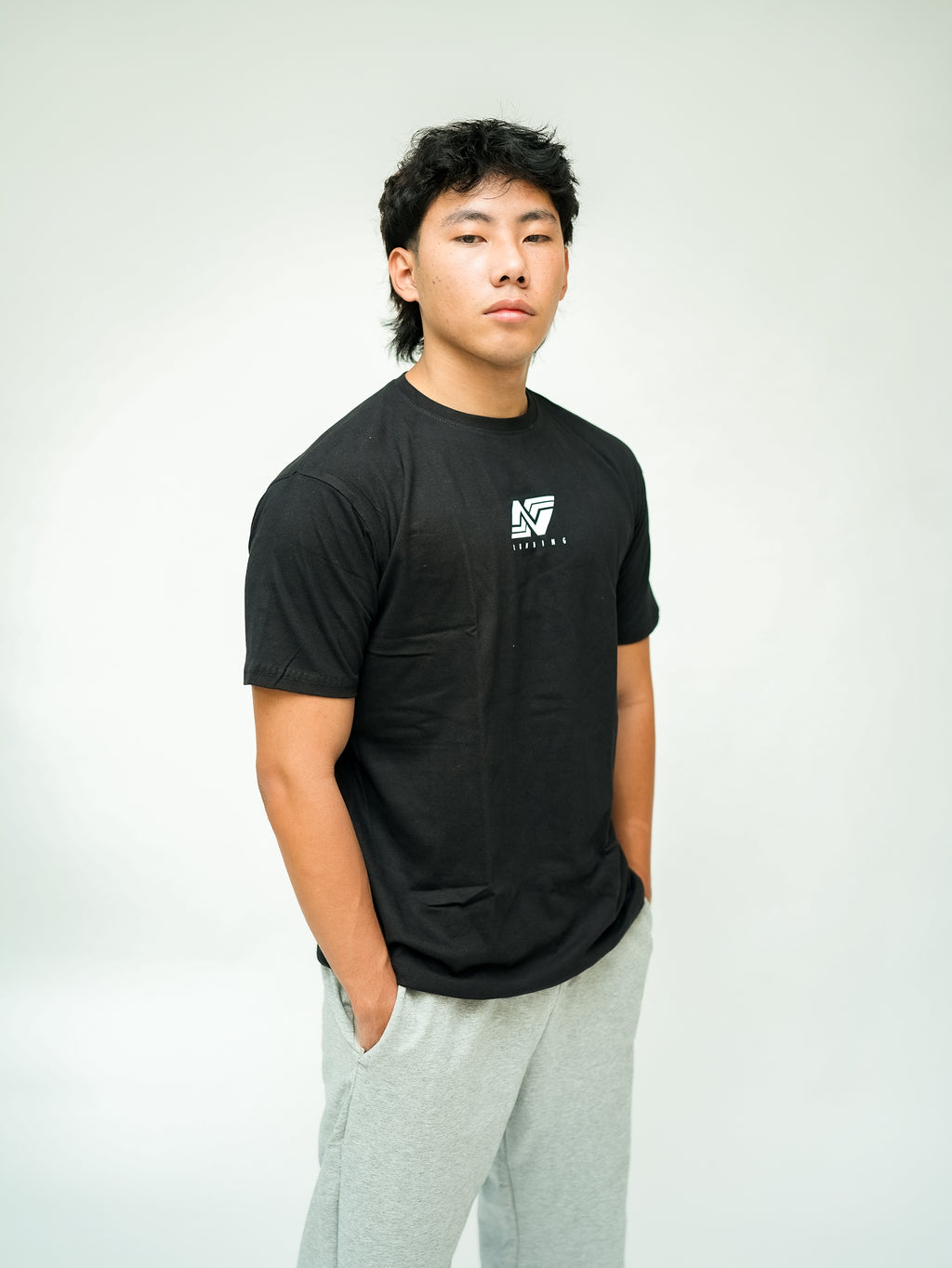 Cotton T-Shirt: RUN SHOES