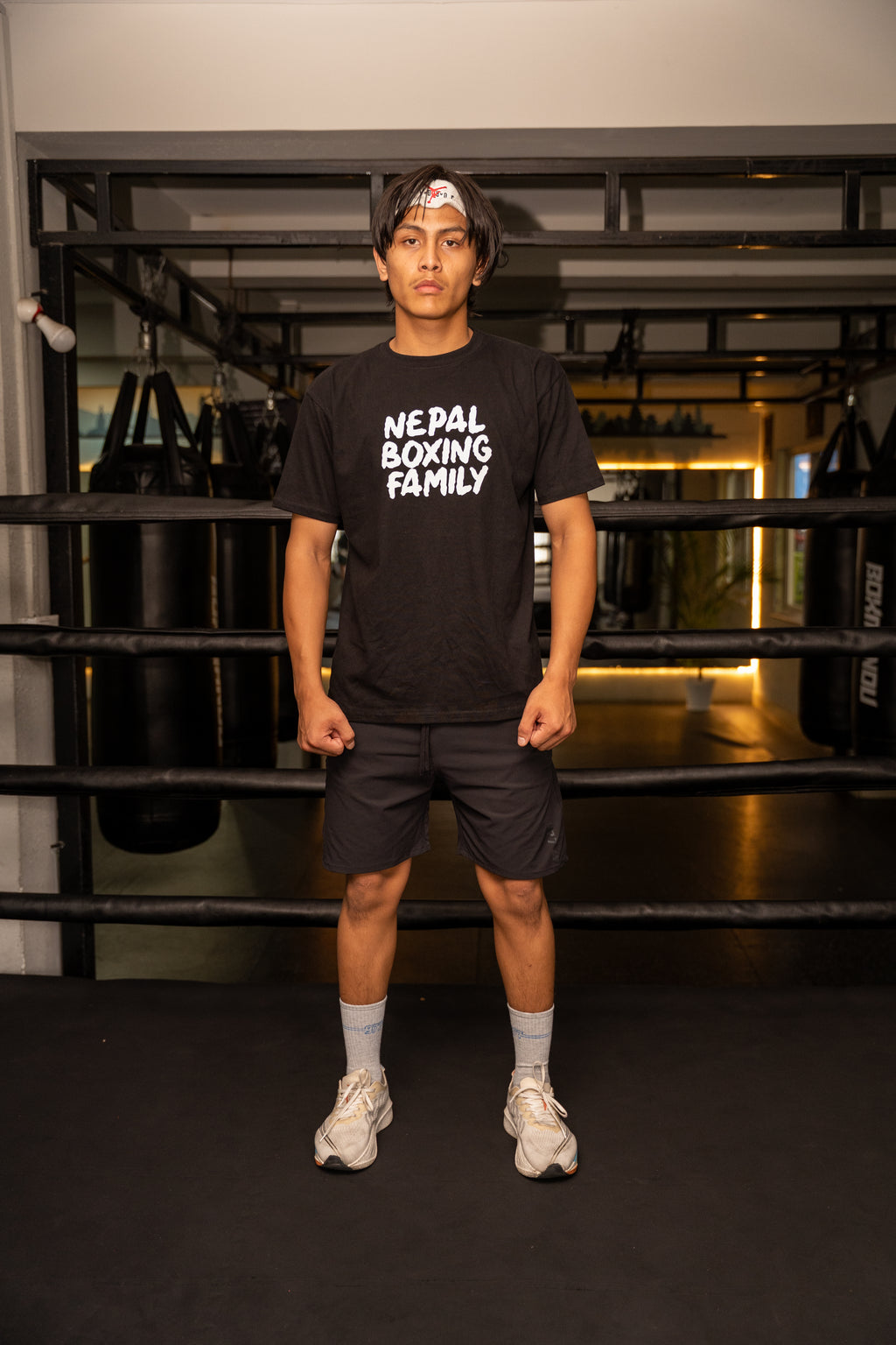 Cotton T-Shirt: Boxing Family