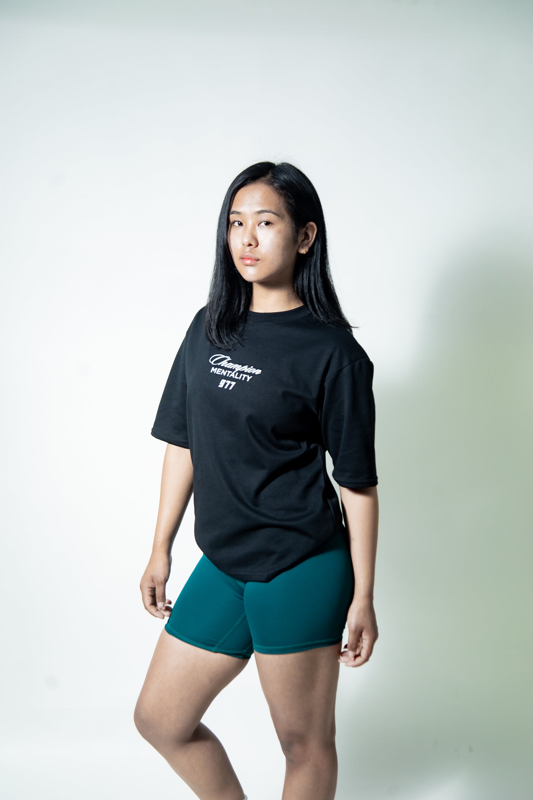 Biker Shorts- Green