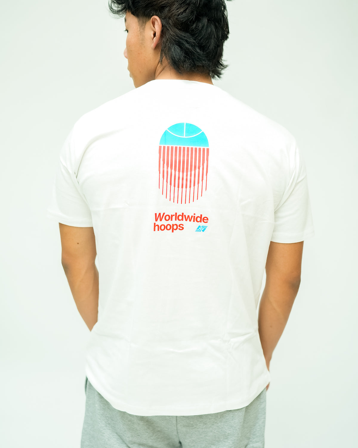 Cotton T-Shirt: World Wide Hoop