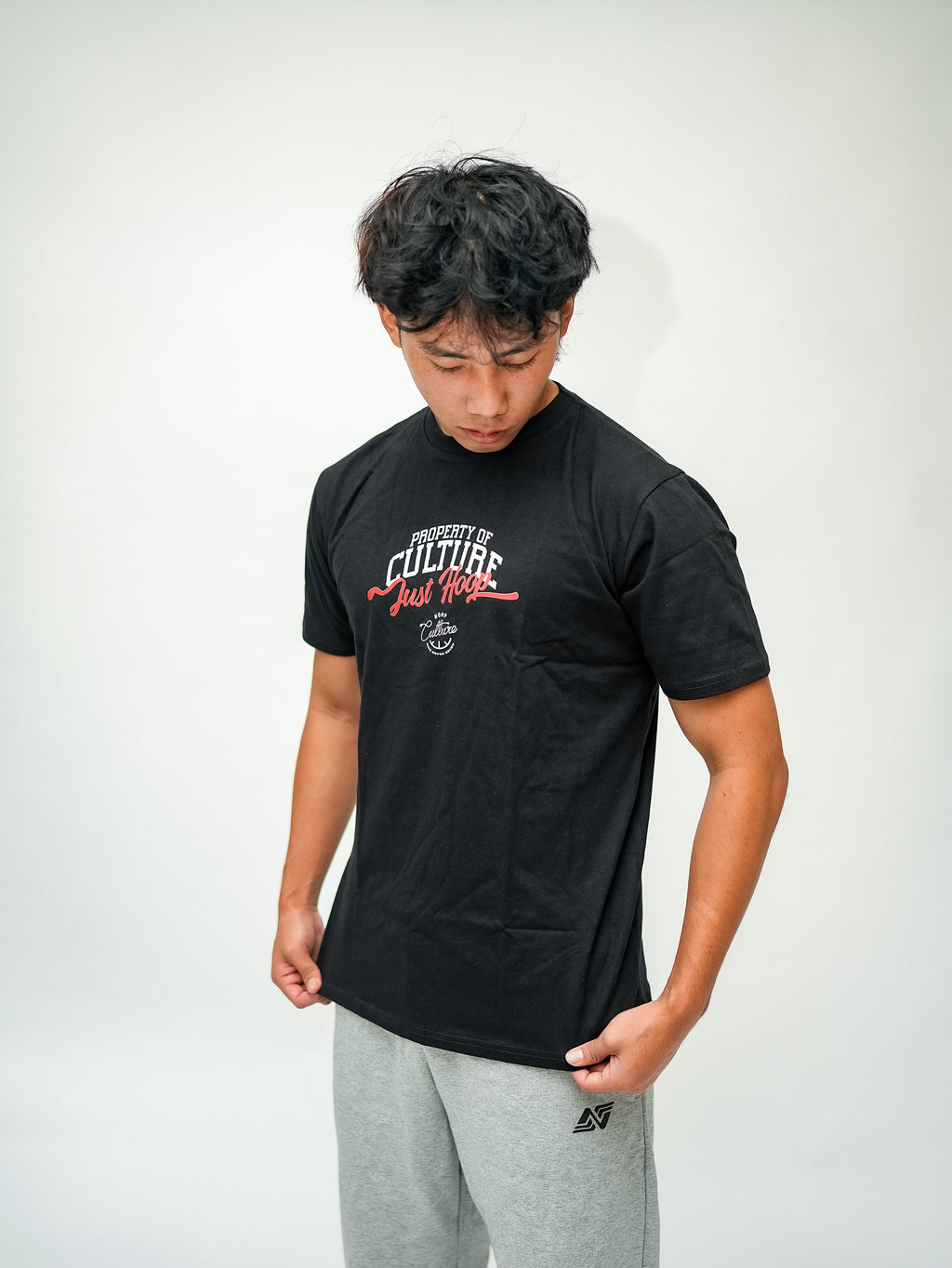 Cotton T-Shirt: Just Hoop